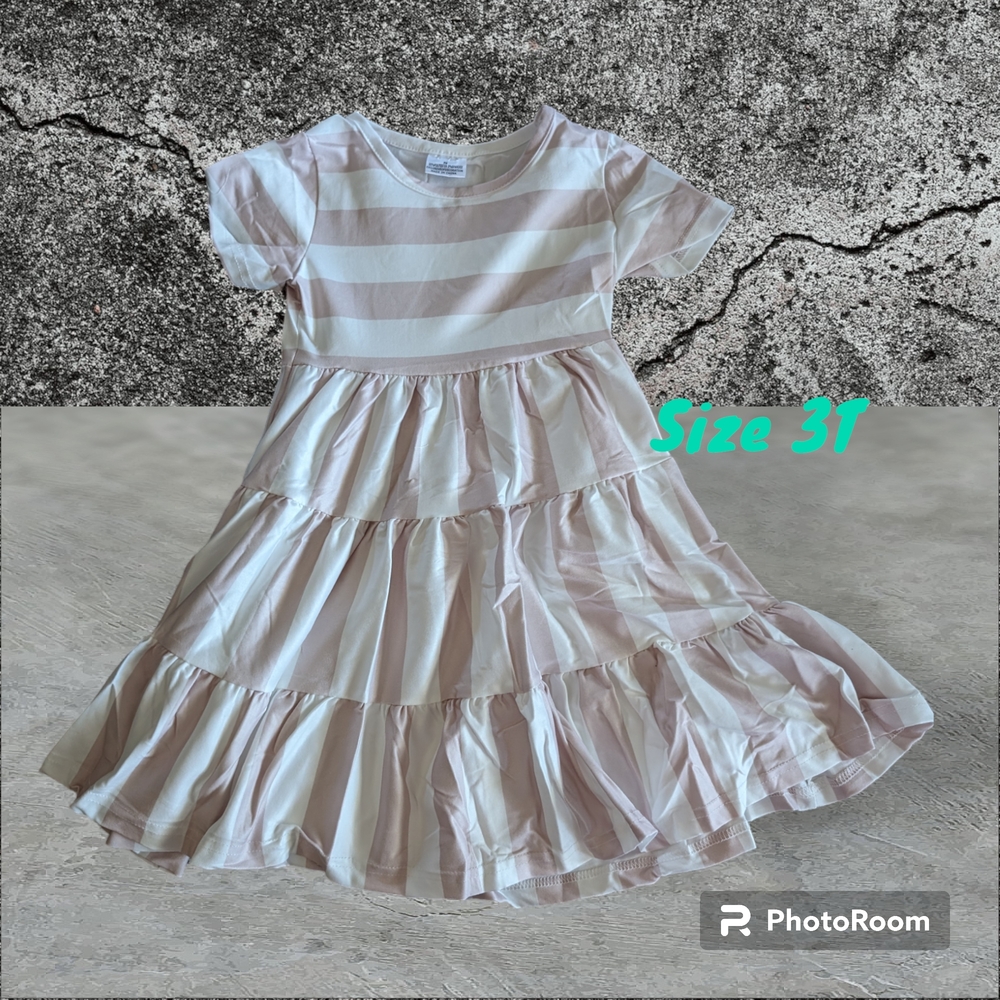 White Ruched Tiered Sundress with Flutter Sleeves